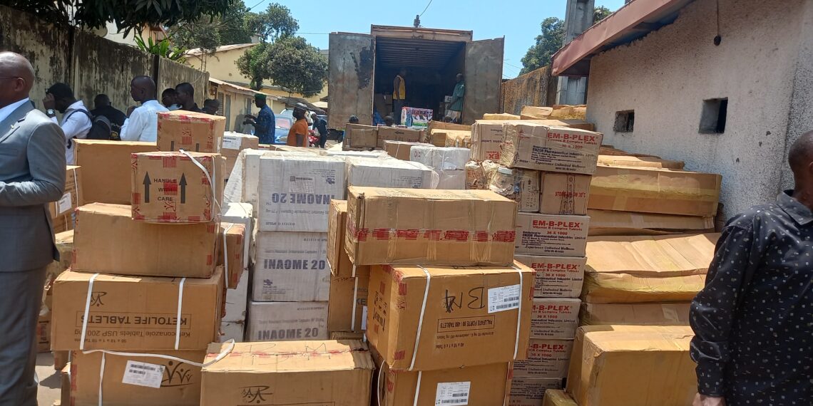 Saisie de faux médicaments: un camion rempli des produits pharmaceutiques impropres intercepté