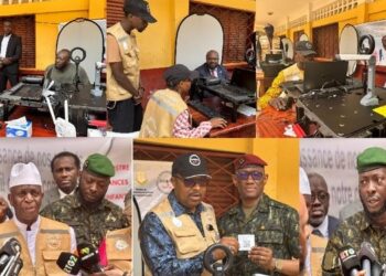 Kaloum donne le coup d’envoi du recensement biométrique à Conakry