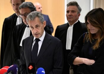 France : l&rsquo;ex président français, Nicolas Sarkozy écope 5 ans de prison