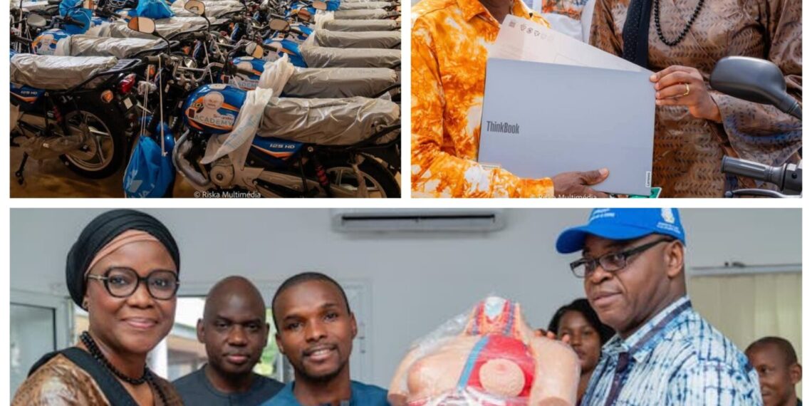 Santé/formation : les écoles techniques de santé bénéficient une importante lots d’équipements pédagogiques modernes 