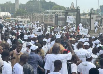 Conakry: La jeunesse de la Basse-Côte affiche son soutien au président Mamadi Doumbouya 