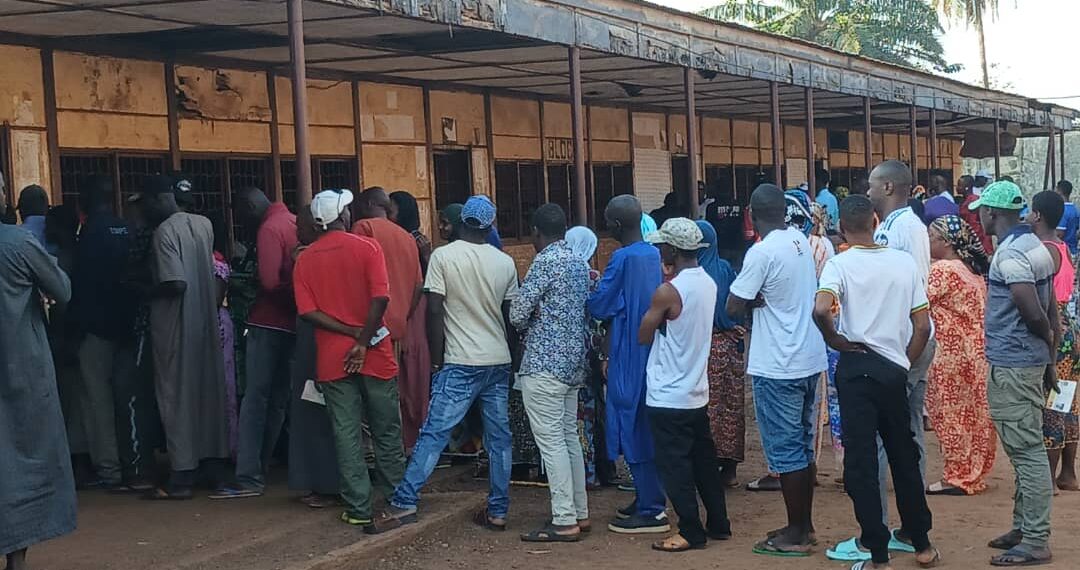Commune de Gbessia : le vote se déroule dans le calme