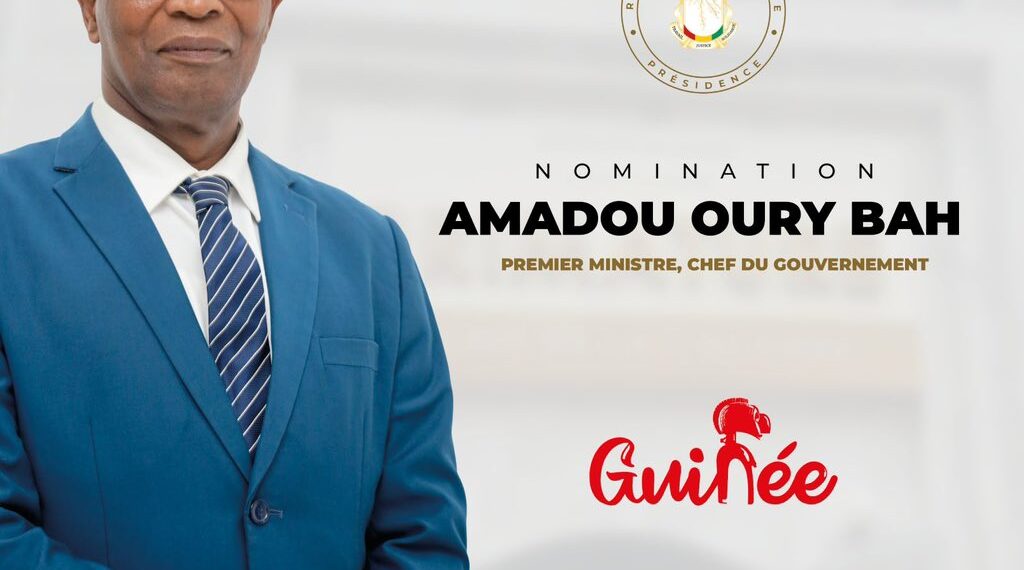 Urgent : Amadou oury Bah reconduit à la primature (décret)