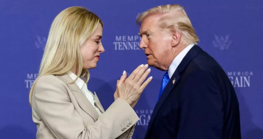 États-Unis: Donald Trump Limoge Pam Bondi, sa ministre de la Justice 