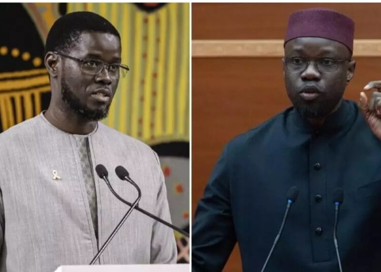 Sénégal: le président Bassirou Diomaye Faye met fin aux fonctions du Premier ministre Ousmane Sonko