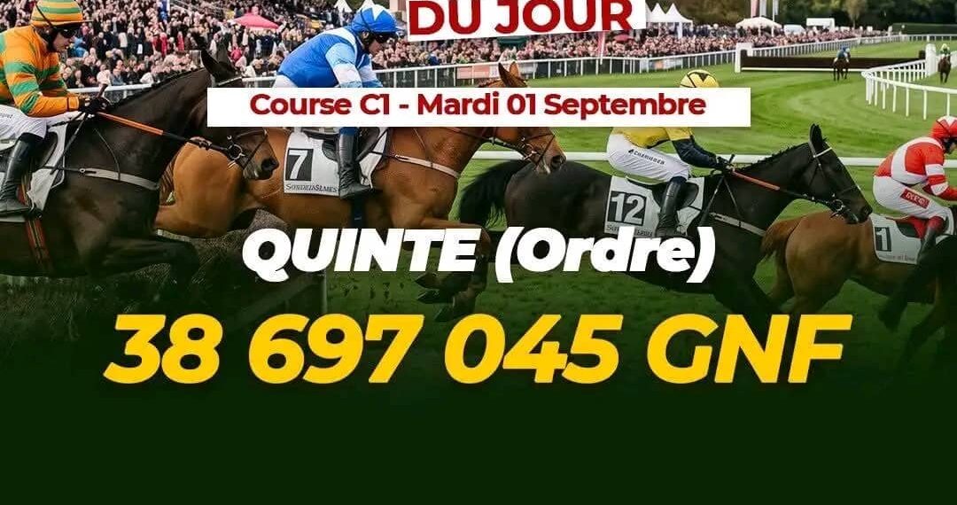 PMU- Lonagui – Loterie Nationale de Guinée   La Cagnotte du jour
