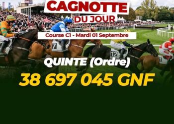 PMU- Lonagui – Loterie Nationale de Guinée   La Cagnotte du jour
