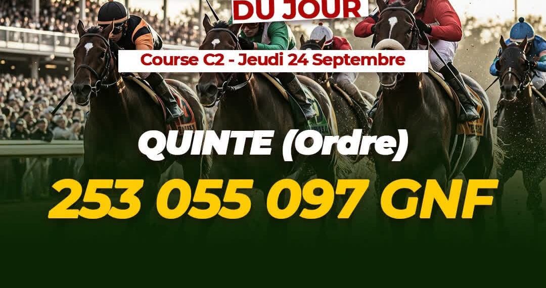 LONAGUI : Le quinté odre atteint une cagnotte record