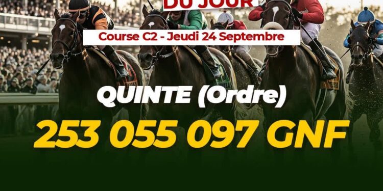 LONAGUI : Le quinté odre atteint une cagnotte record