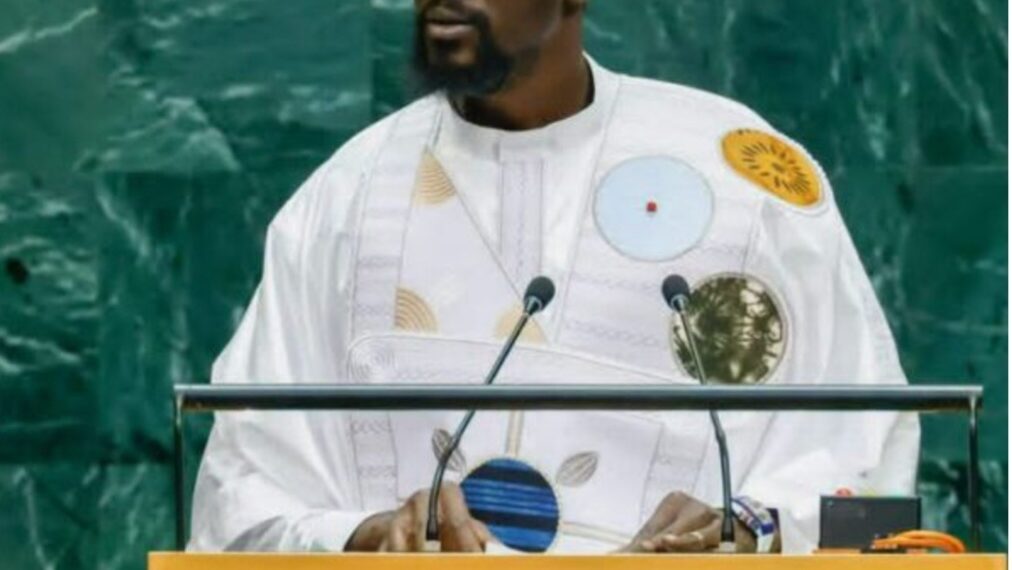 À l’ONU, Mamadi Doumbouya défend une « voie guinéenne » fondée sur la souveraineté et la transformation nationale