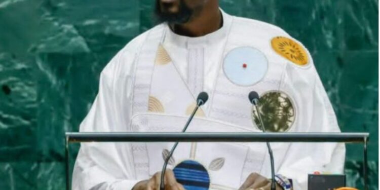 À l’ONU, Mamadi Doumbouya défend une « voie guinéenne » fondée sur la souveraineté et la transformation nationale