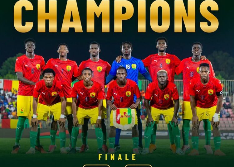 UFOA-A U20 2026 : le Syli National terrasse la Gambie et s’offre le sacre !